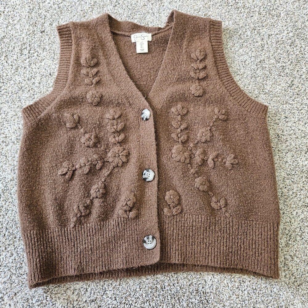 Brown Women's Sweater Vest